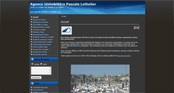Desktop Screenshot of pascale-lethelier-immobilier.com